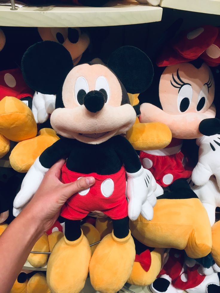 MICKEY AND MINI MOUSE 40CM