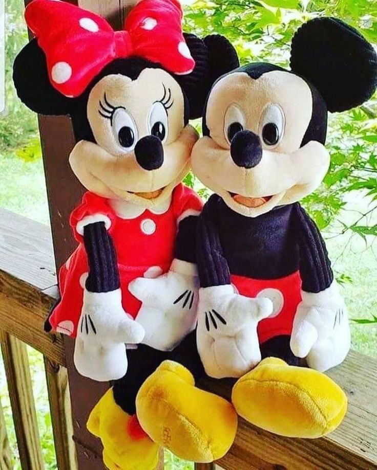 MICKEY AND MINI MOUSE 40CM