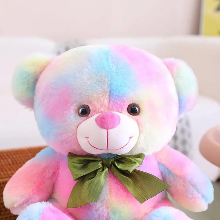 RAINBOW TEDDY 50CM