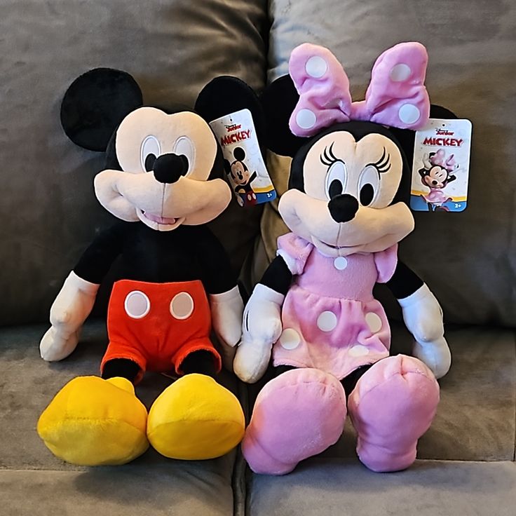 MICKEY AND MINI MOUSE 40CM